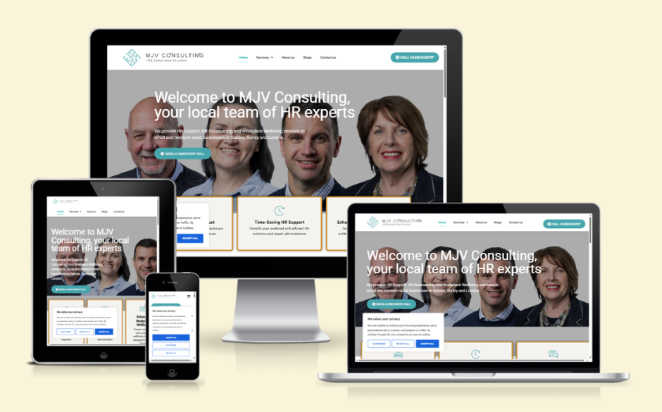 A Website For Your Business | mjvconsulting