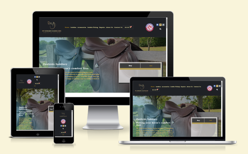 A Website For Your Business | penfoldssaddlery