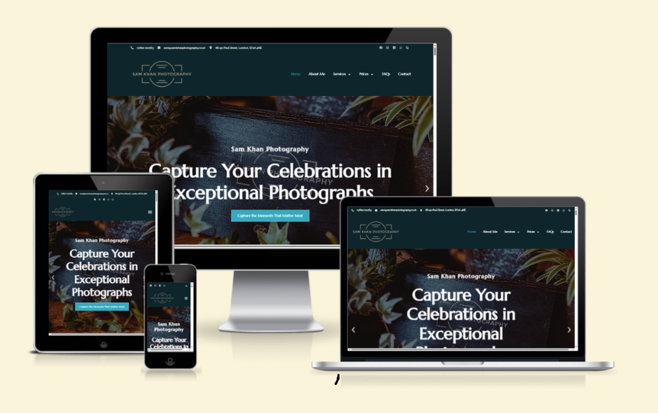 A Website For Your Business | samkhanphotography