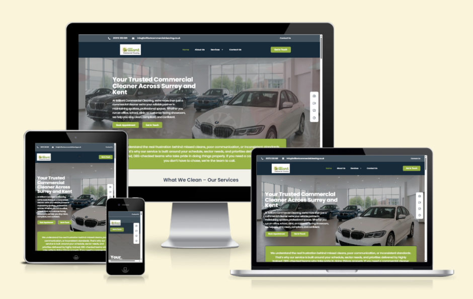A Website For Your Business | staging.brilliantcommercialcleaning