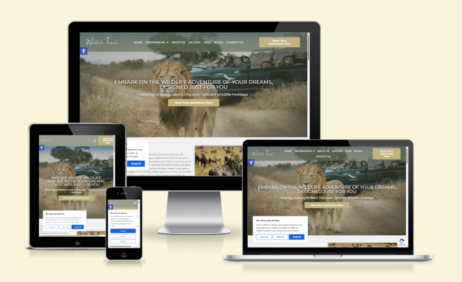 A Website For Your Business | wildlifetravel