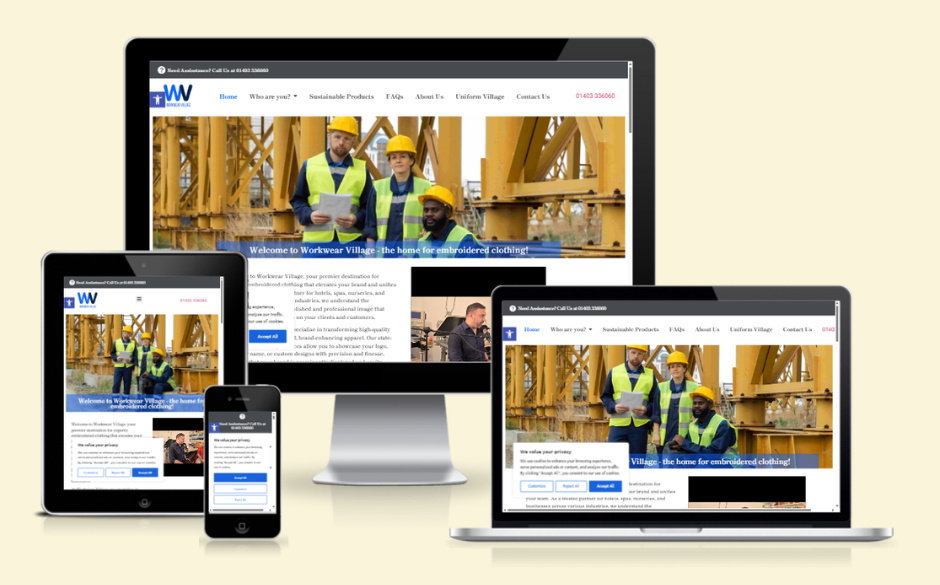 A Website For Your Business | workwearvillage